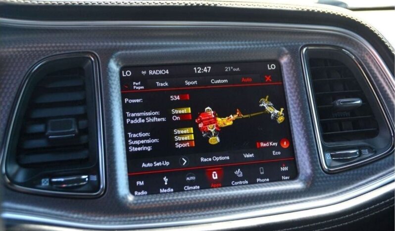 
								Dodge Challenger SRT Hellcat 6.2L (717 HP)– GCC // FULL OPOTIOIN //ALCANTARA — SUN ROOF / BANK FINANCE/GOOD CONDITI full									