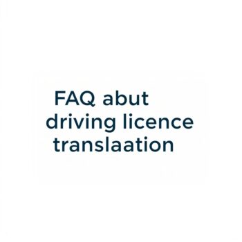 FAQ about driving licence translations (2026 Guide)