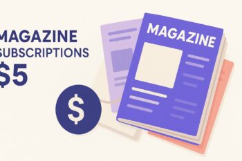 Magazine Subscriptions  <span class=